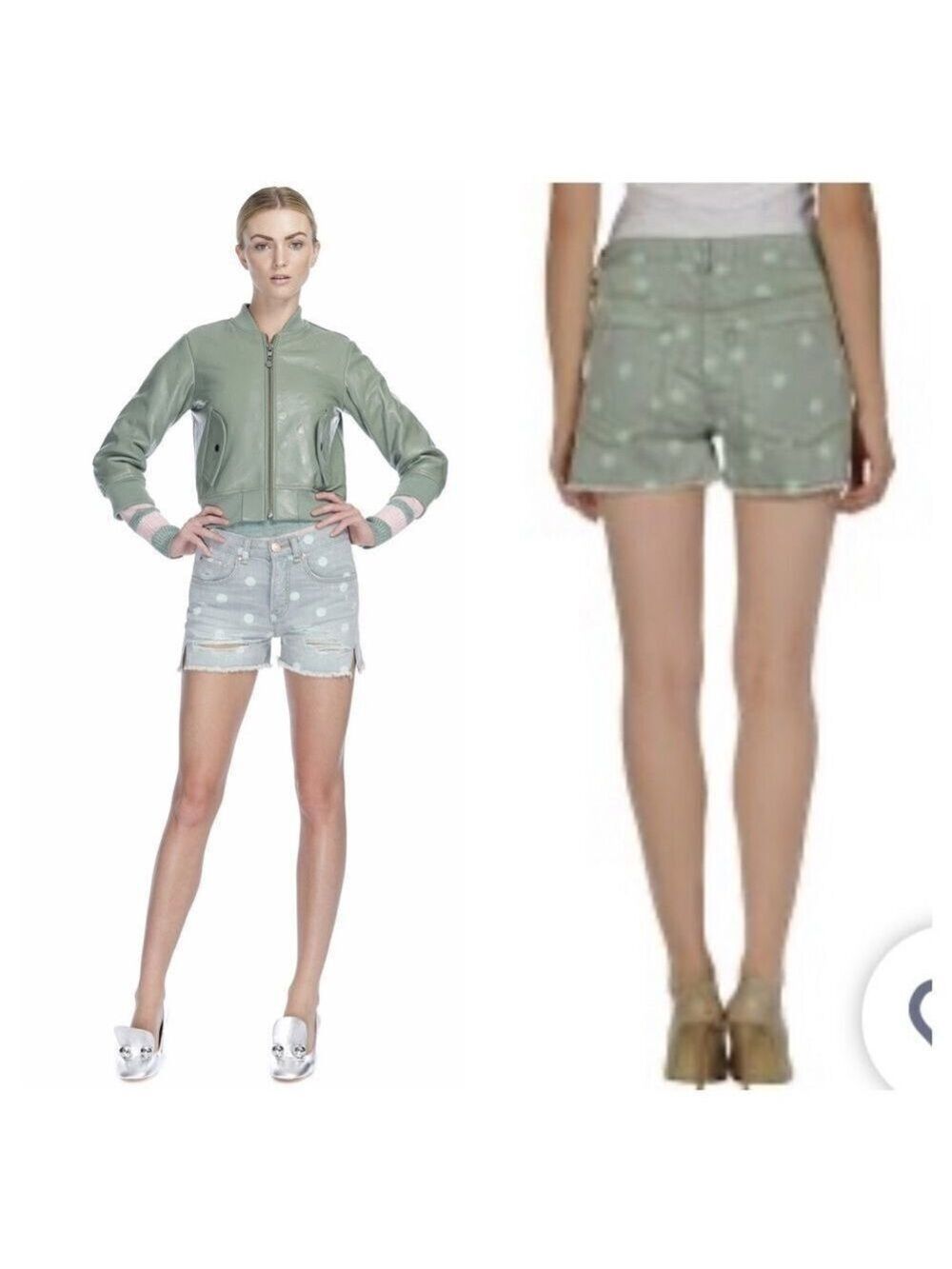 Marc by Marc Jacobs Dandy Dot Distressed Shorts